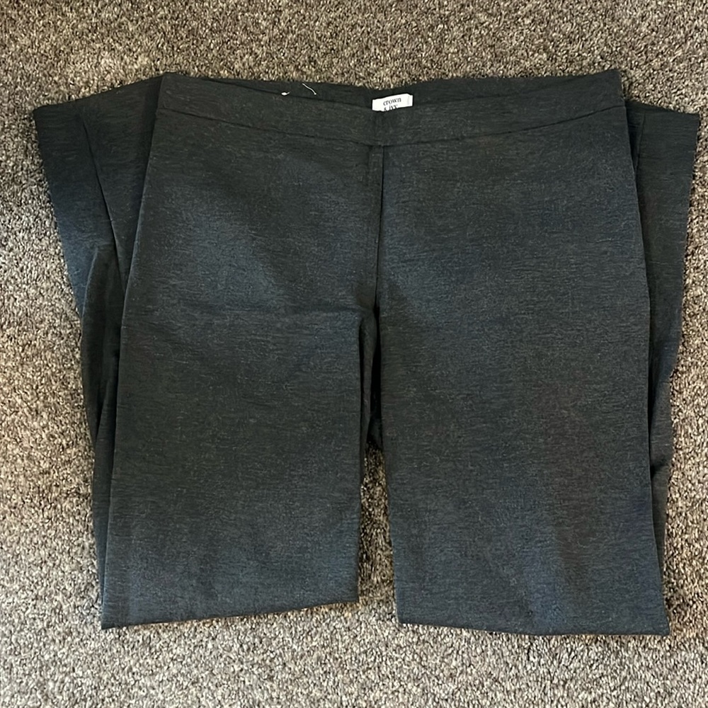 Crown Ivy leggings, L, gray